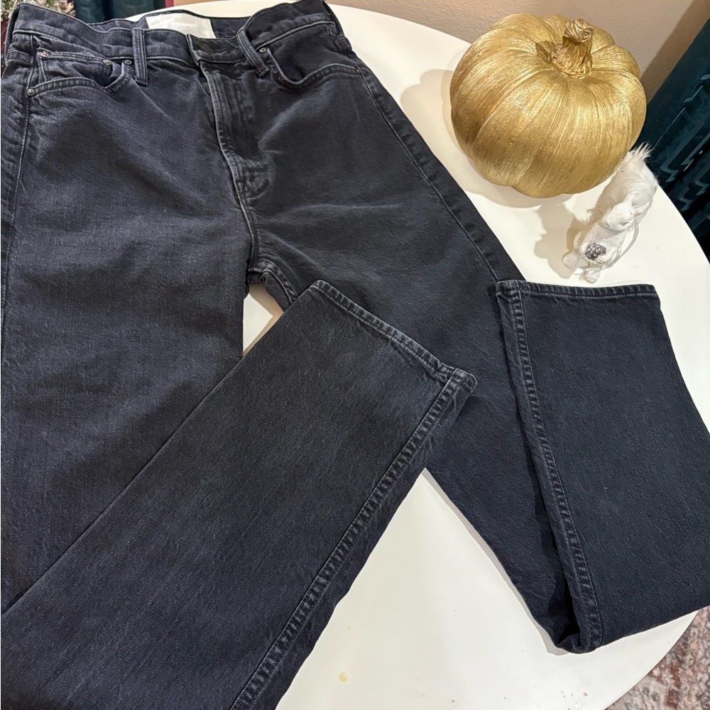 MOTHER Dark Jeans High Waisted Rider Skimp